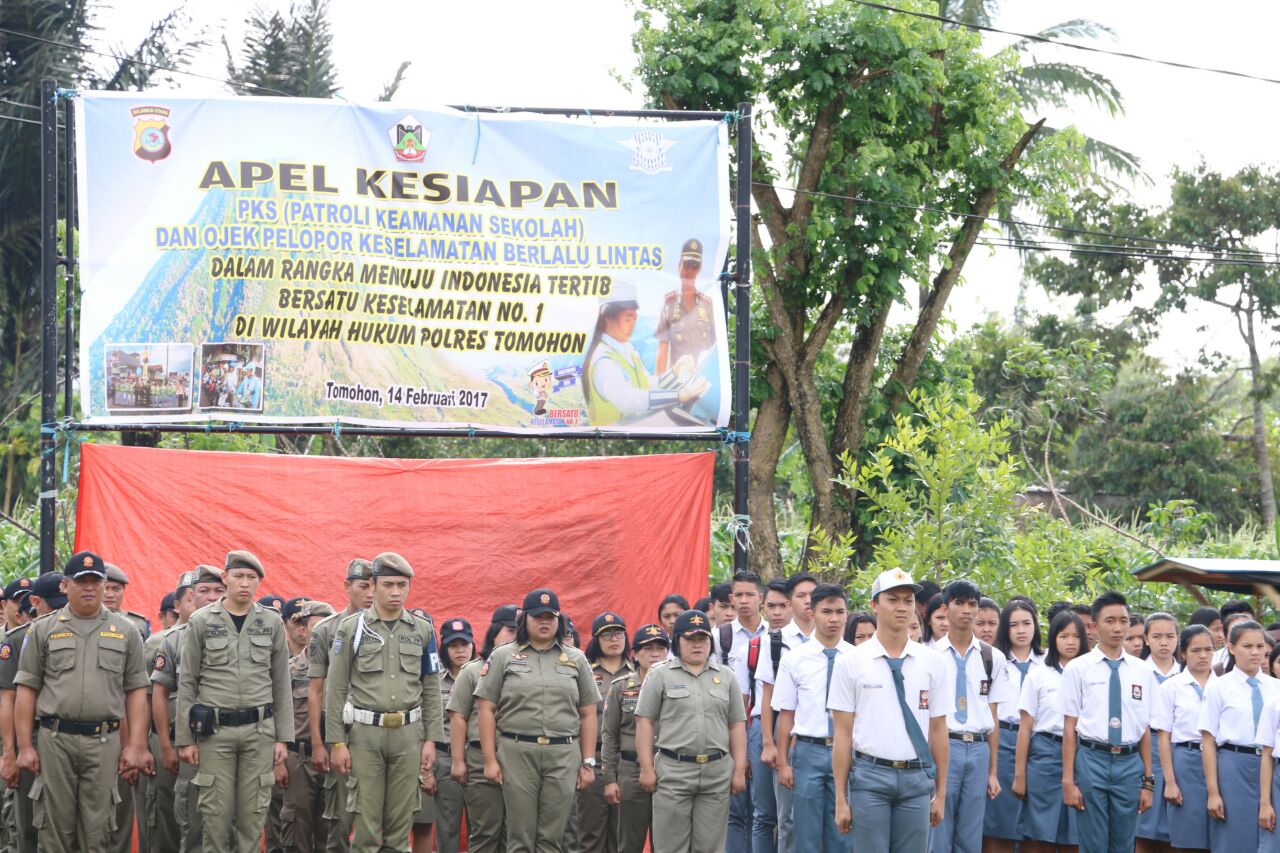 Polres Tomohon Gelar Apel Kesiapan PKS dan OPK