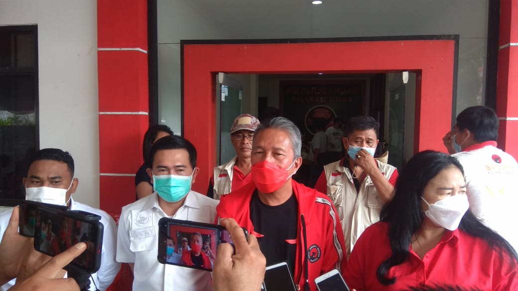 PDIP Sulut Bantu Korban Bencana Manado, Wongkar: Bentuk Solidaritas