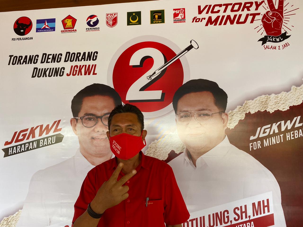 Pilkada Minut, Garda Pesisir Siap Menangkan Joune-Kevin