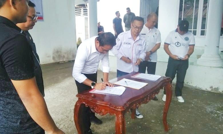 Pemkab Boltim dan BSG Cabang Tutuyan Teken MoU 