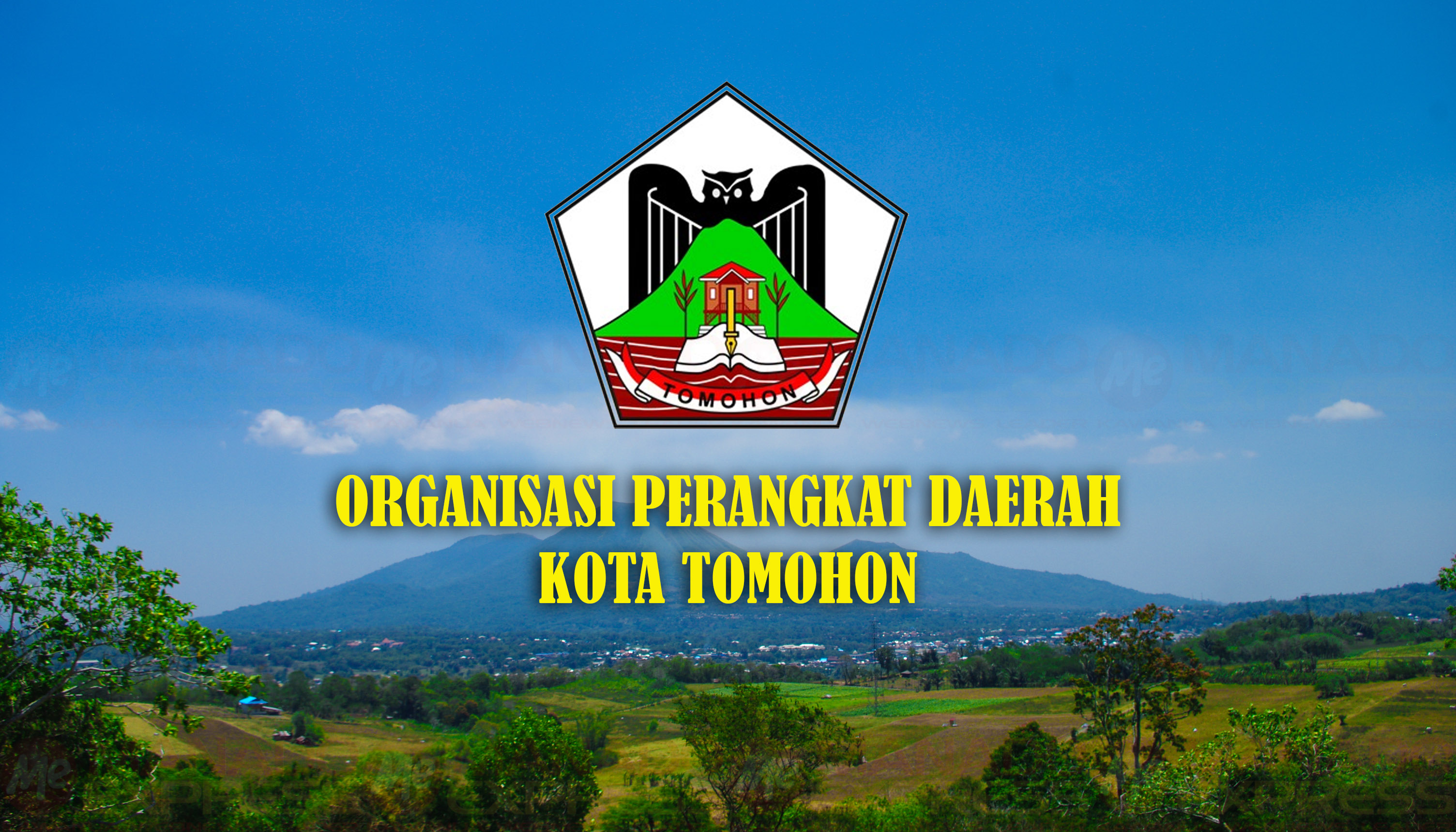 Inilah Struktur OPD Kota Tomohon 2017