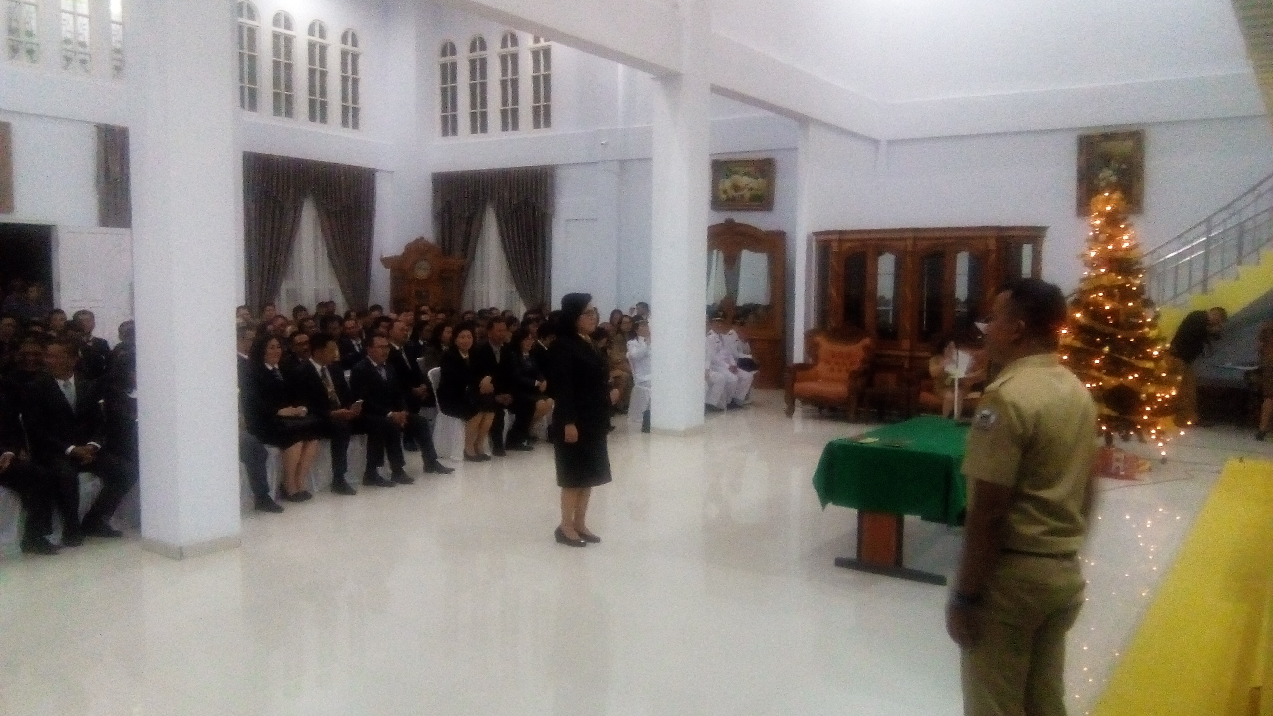 Kaunang Resmi Jabat Plt Sekot Tomohon