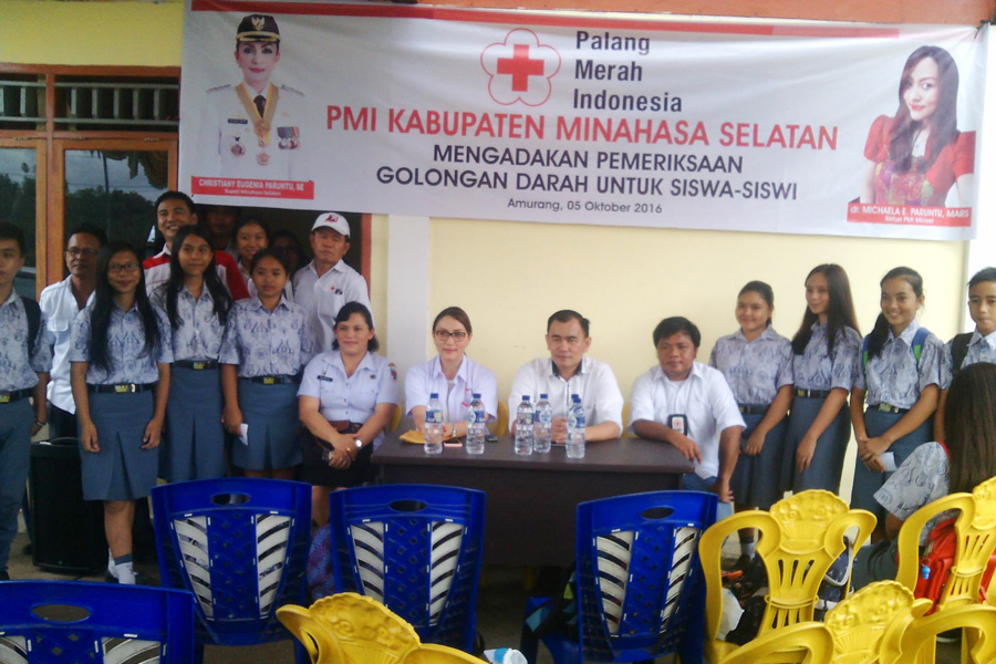 PMI Minsel Gelar Pemeriksaan Golongan Darah