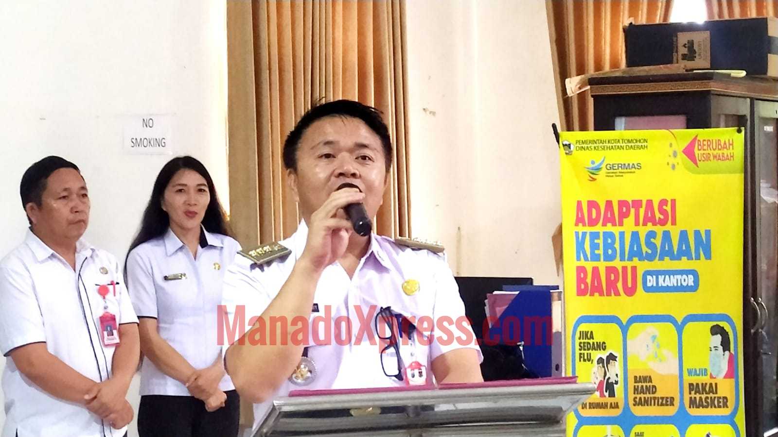 Jones Mait Sah Camat Urban Tomohon Tengah