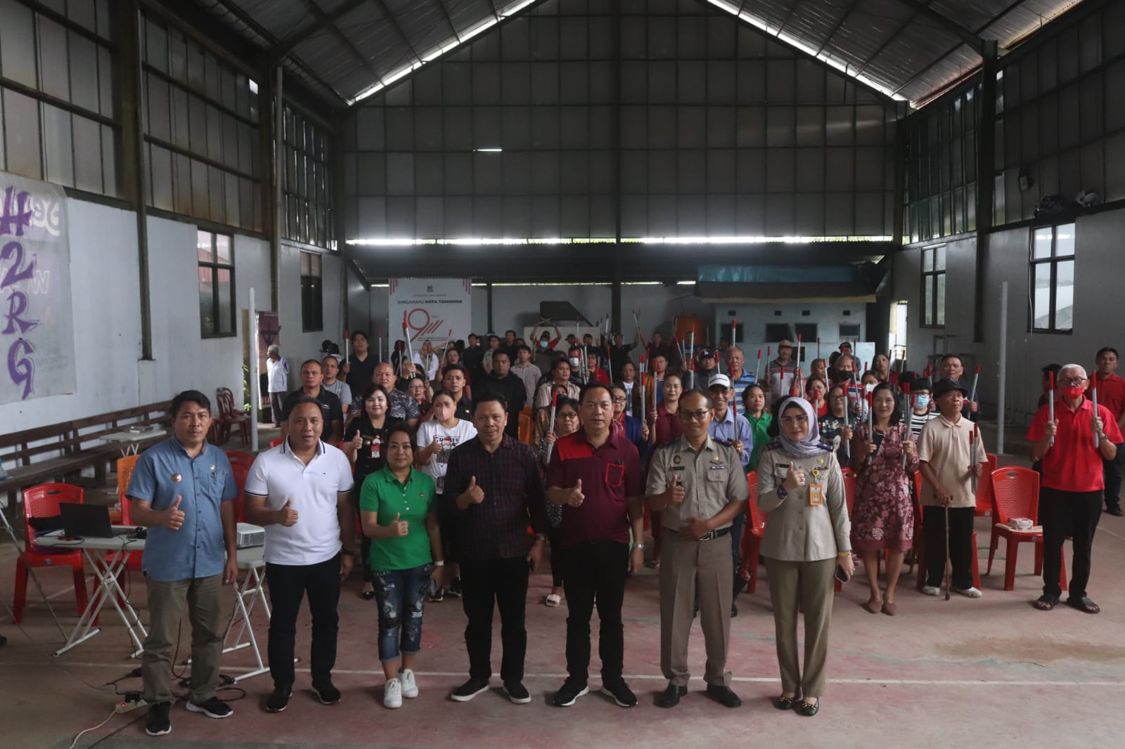 Pencanangan Gemapatas, Caroll: Publik Tomohon Dukung Program BPN