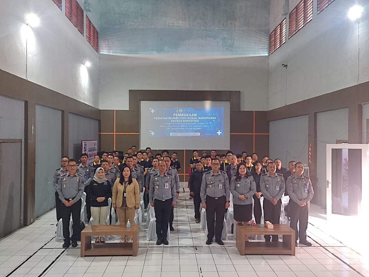 Lapas Tondano Gelar Kegiatan Rehabilitasi Sosial bagi Narapidana Khusus Narkotika