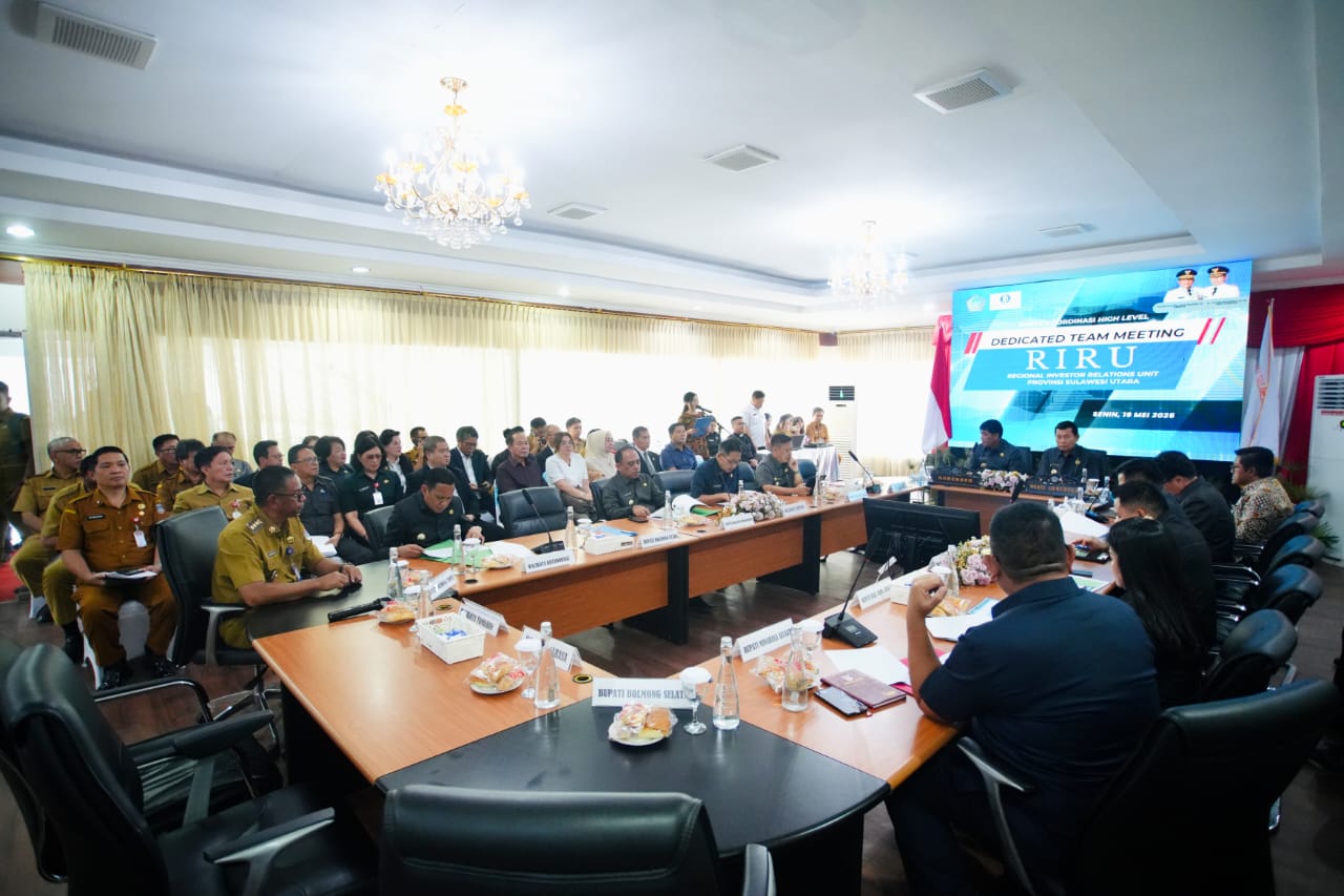 Sekda Roring Ikut Rakor Tingkat Tinggi Relasi Investor Sulut
