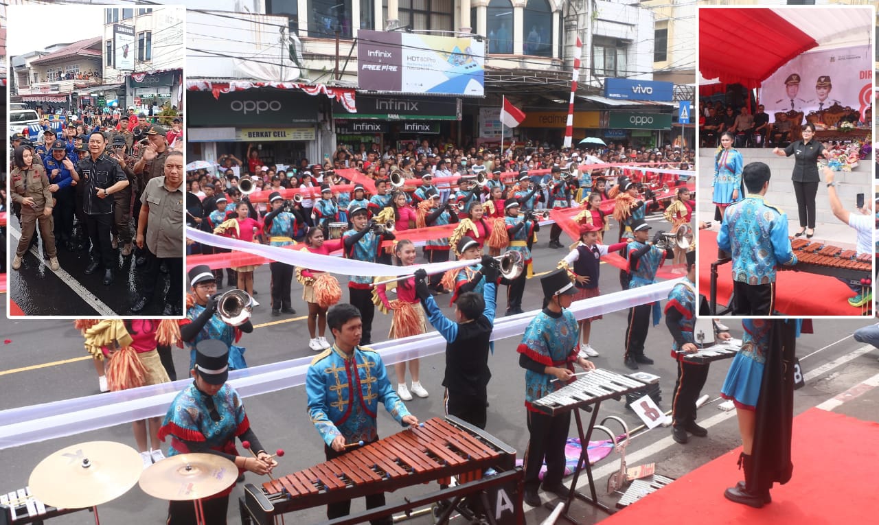 Semaraknya Defile dan Pawai Pembangunan Diwarnai 2 Hal Menarik