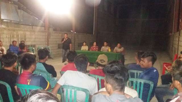 Polres Gelar Musyawarah Damai di Tombariri