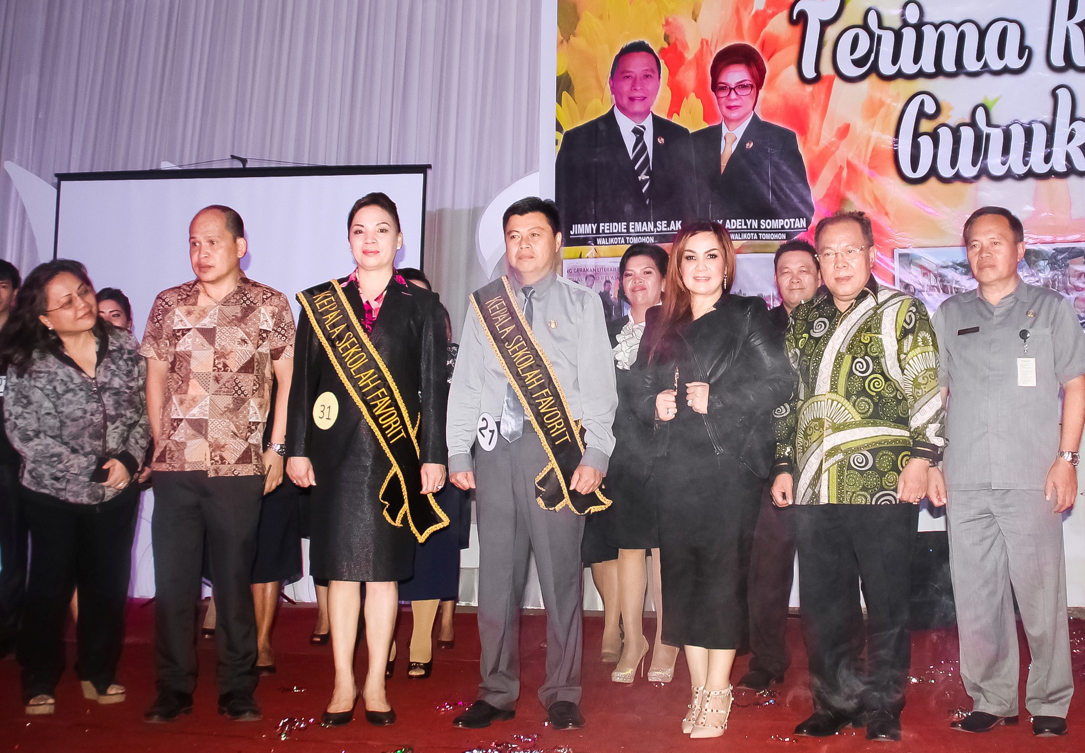 Sandang Kepsek Pria Terfavorit 1 Tomohon, Ini Kata Aray