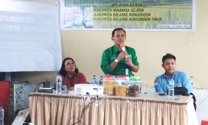 Distan Boltim Bersama Distributor Sulut Gelar Rakor Penyaluran Pupuk Bersubsidi  