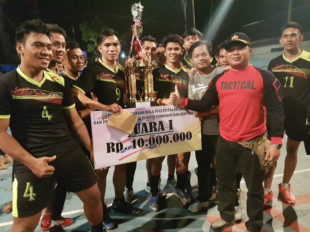 Tutup Turnamen Bola Voli, Kapolres: Atlit Jadi Teladan Generasi