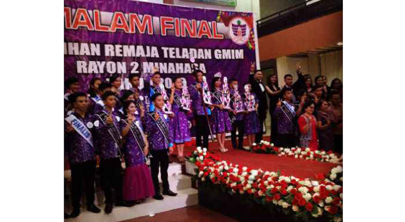 Ini Hasil Lengkap Pemilihan Remaja Teladan GMIM Rayon Dua Minahasa