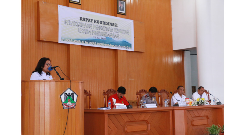 Penertiban Pertambangan di Kota Tomohon