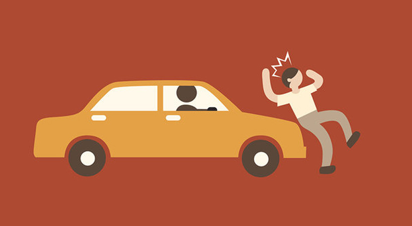 Tabrak Lari, Buruh Bangunan Tewas Ditempat