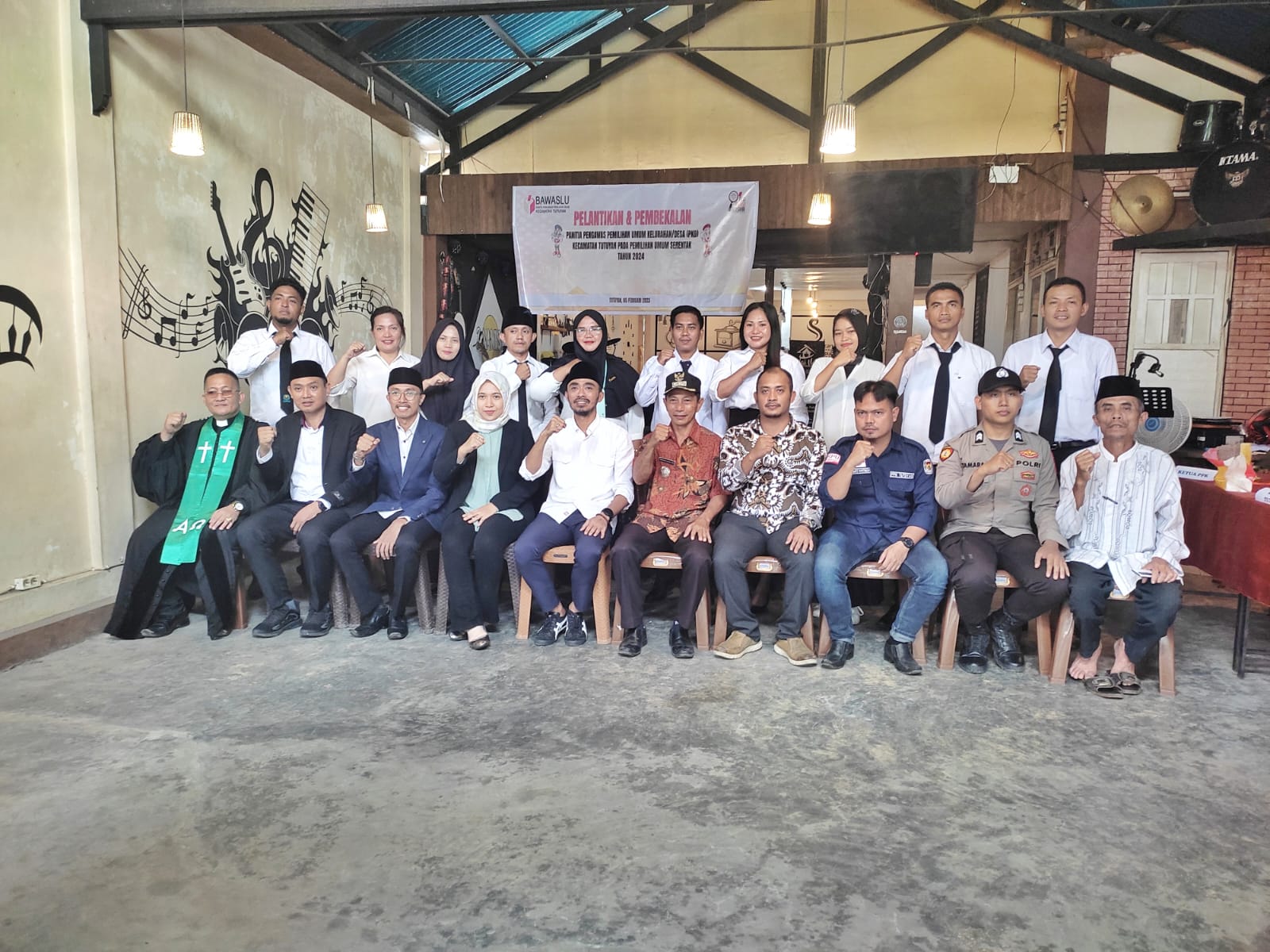 Resmi Dilantik, PKD se-Kecamatan Tutuyan Diminta Jaga Integritas