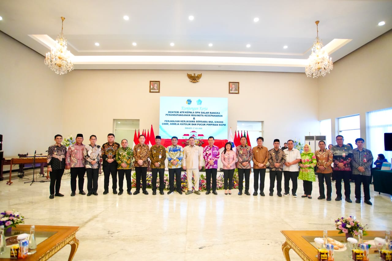 Caroll Senduk Ikuti Kunjungan Menteri ATR/BPN RI