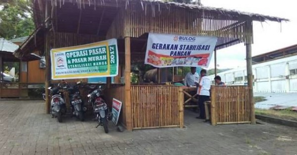 Bulog Divre dan Disperindag Tomohon Gelar Operasi  Murah