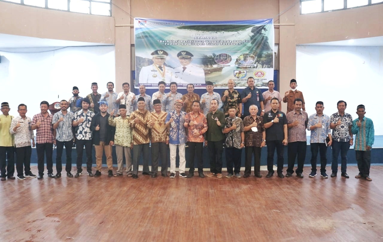 Seminar Kebudayaan di Boltim Kupas Sejarah Bogani Inde Dou dan Tadohe
