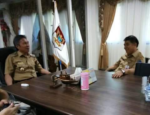Wongkar Terima Kunjungan Kepala Disdik Provinsi