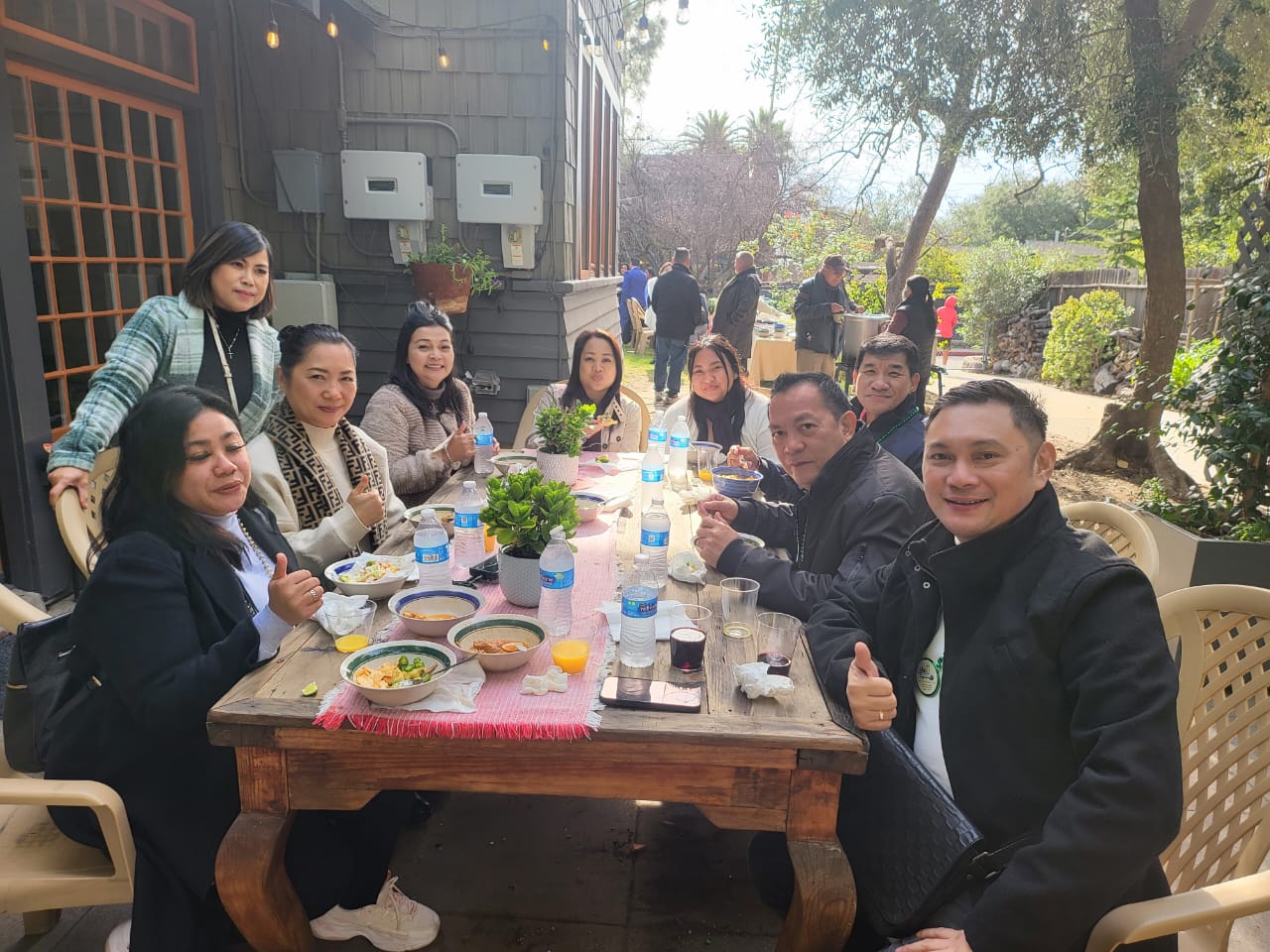 Caroll Senduk Bersama Rombongan Dijamu Walikota Pasadena 