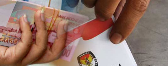 Praktik Money Politics Cukup Besar