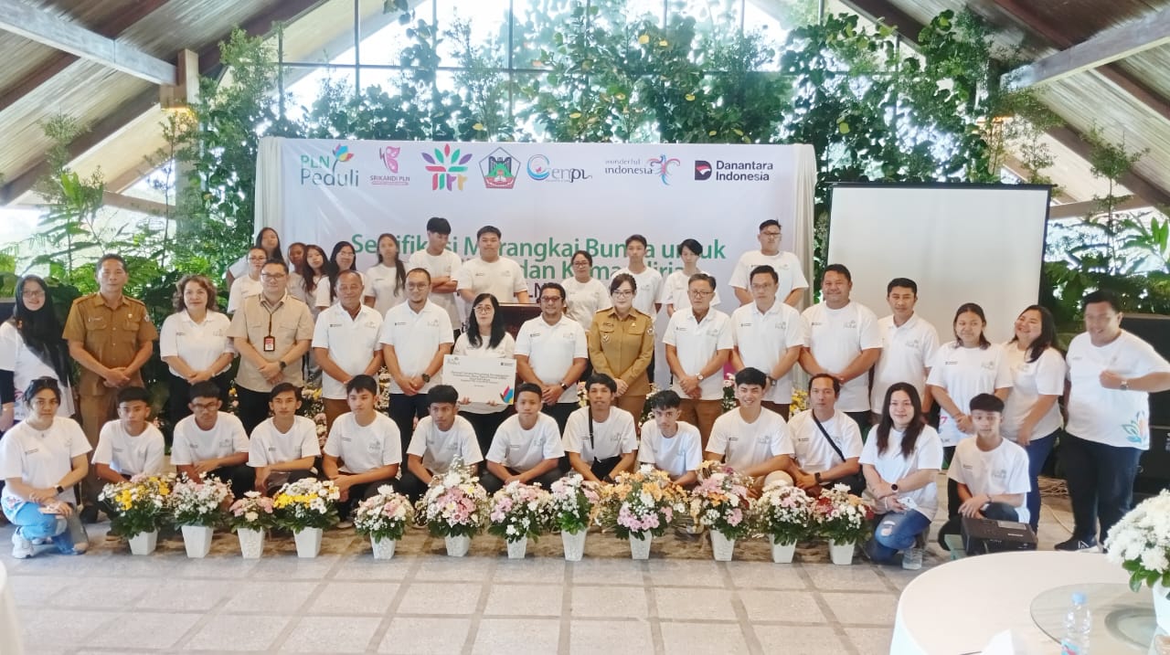 Giatkan Pelatihan Merangkai Bunga, Pemkot Apresiasi Genpi dan PLN 