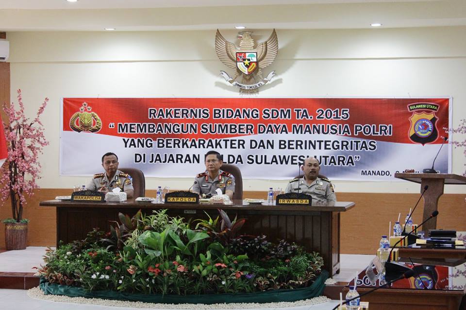Rakernis Bidang SDM Polda Sulut