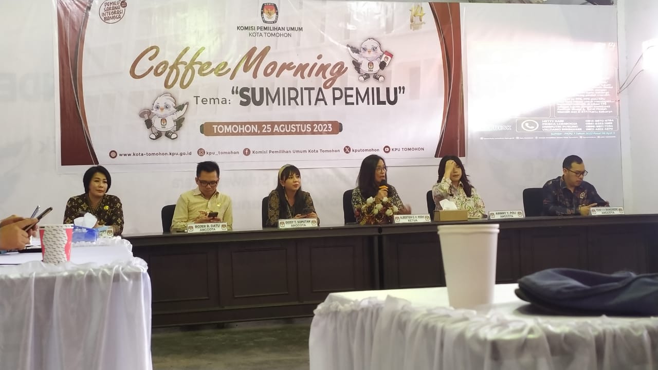 Himpun Puluhan Wartawan, Ketua KPU Paparkan Kinerja Pasca Dilantik 