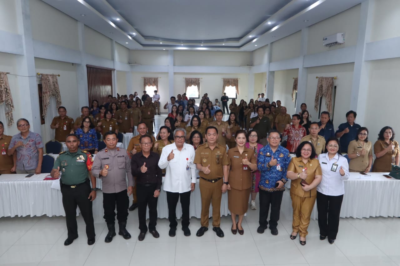 Pemkot Tomohon Berkomitmen Percepat Turunkan Prevalensi Stunting