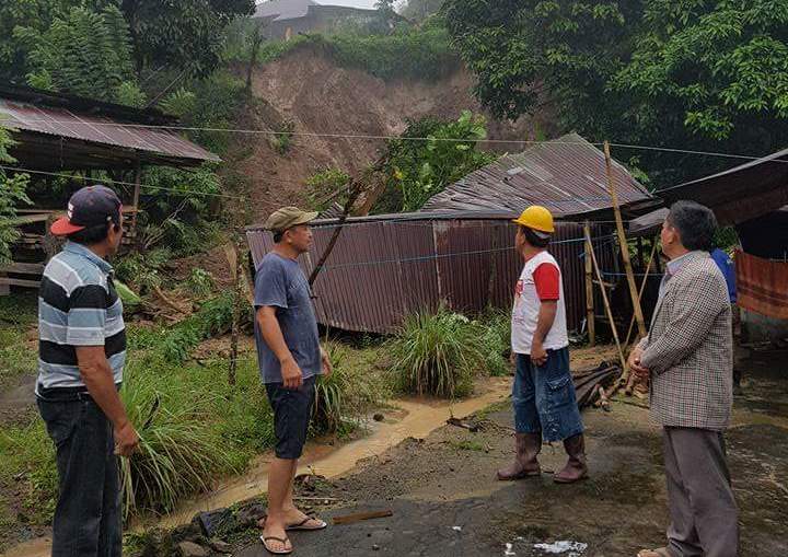 Sulta Siaga, Lonsor Timpa 6 Rumah