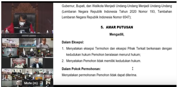 Gugatan Ditolak MK, Paulina Ucapkan Selamat kepada Andrei-Richard