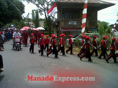 Pawai Peringatan HUT Kemerdekaan RI di Remboken Digelar Belakangan