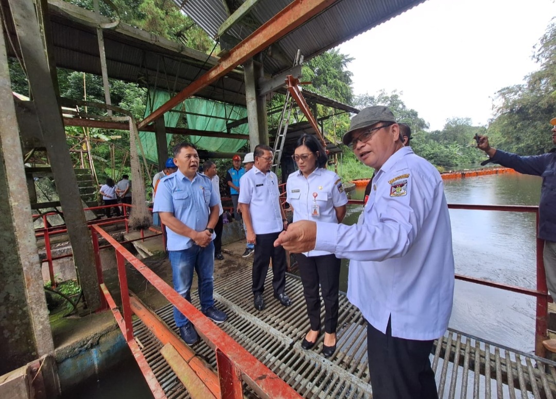 Akibat Banjir di Sekitar Danau Tondano, Sekda Watania Bersama Stackhoder Minta Pintu Air PLTA Tonsea Lama Dibuka