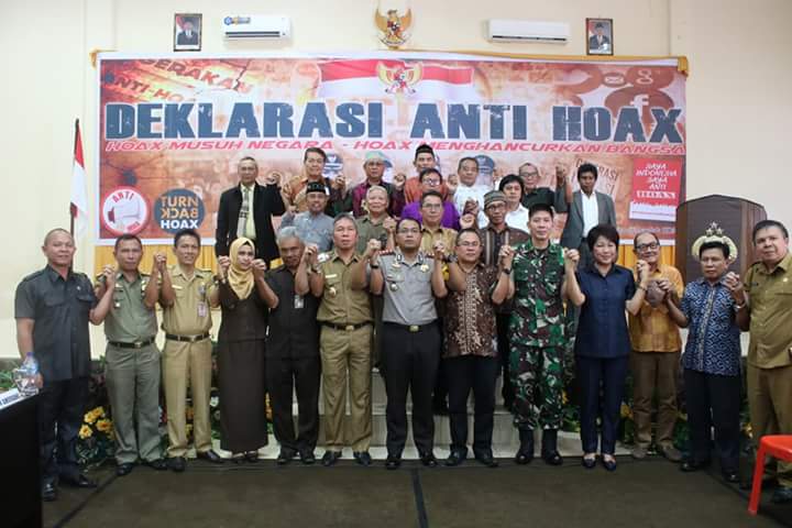 Wabup Hadiri Deklarasi Anti Hoax
