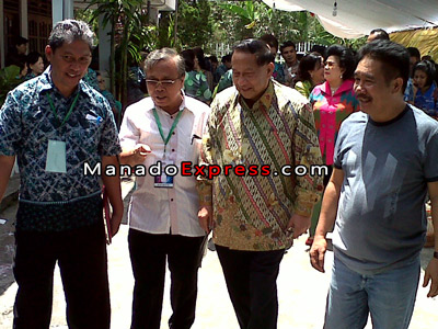 Menhub-RI  Kunjungi Acara Pemilihan WKI GMIM