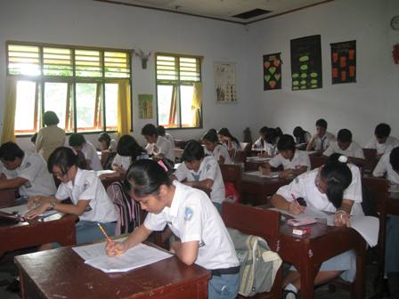 Jelang UN, Siswa SMAN 1 Tondano Terus Dipersiapkan