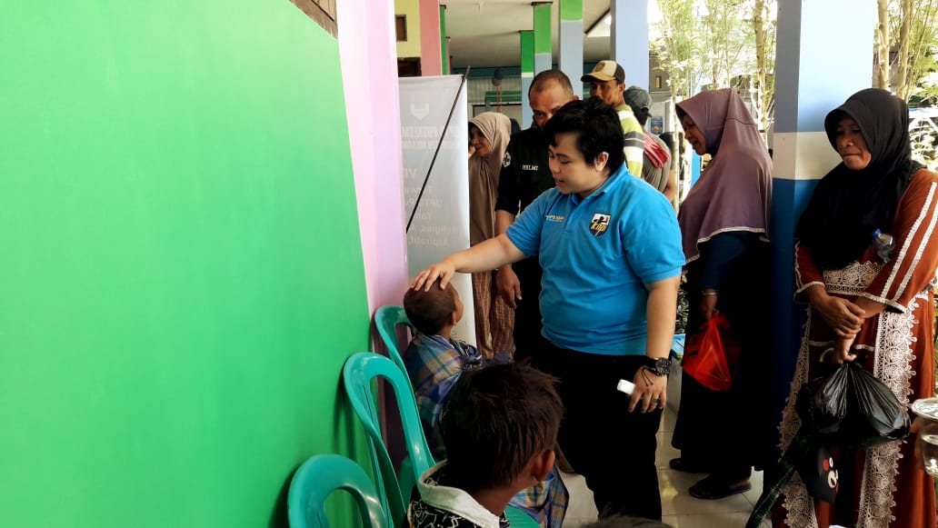 Gandeng Dinkes dan PMI, KNPI Boltim Gelar Baksos 