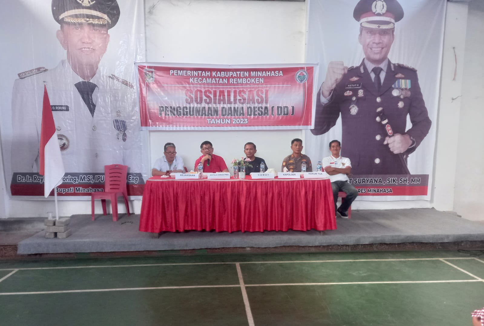 Tunjang Program Pembangunam, Pemdes Talikuran Gelar Sosialisasi Dana Desa