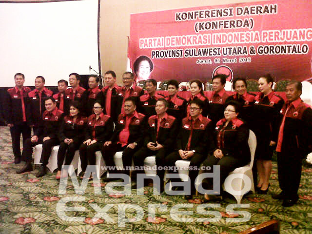 Ini Pengurus Lengkap DPD PDIP Sulut Periode 2015-2020