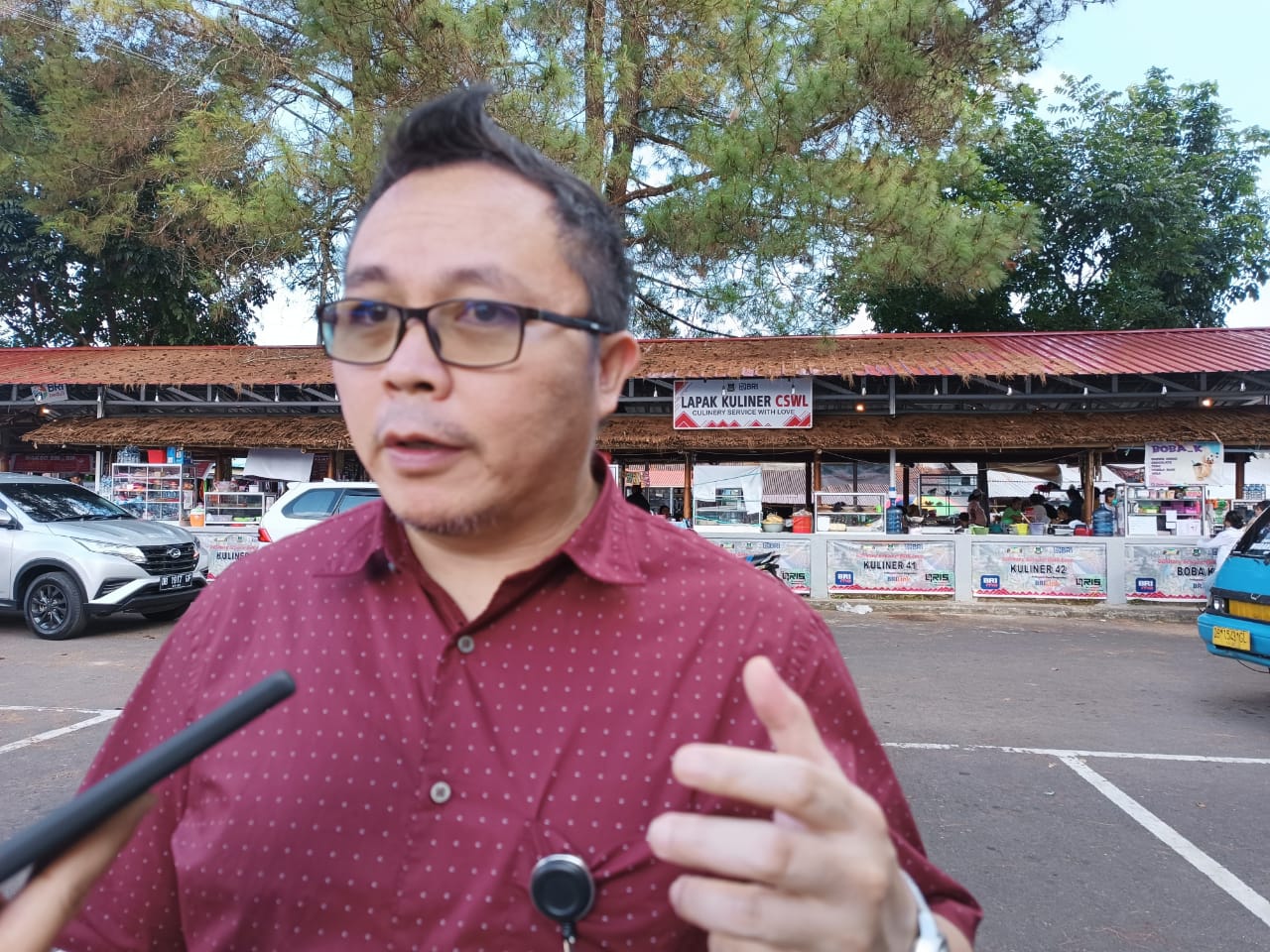 Lapak Kuliner CSWL Ramai, Posumah: Bersyukur Bisa Menggerakkan Ekonomi Masyarakat