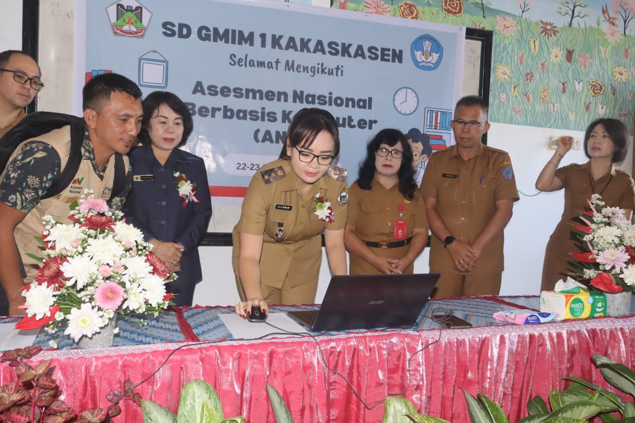 Sendy Rumajar Buka ANBK SD 2025