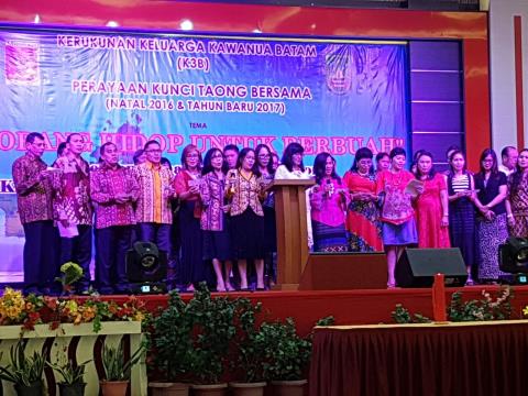 JWS Hadiri Natal K2 di Batam