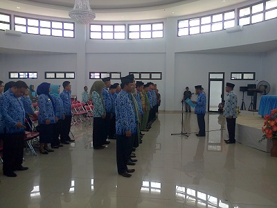 Bupati Kukuhkan Pengurus PHBI, LPTQ dan Baznas