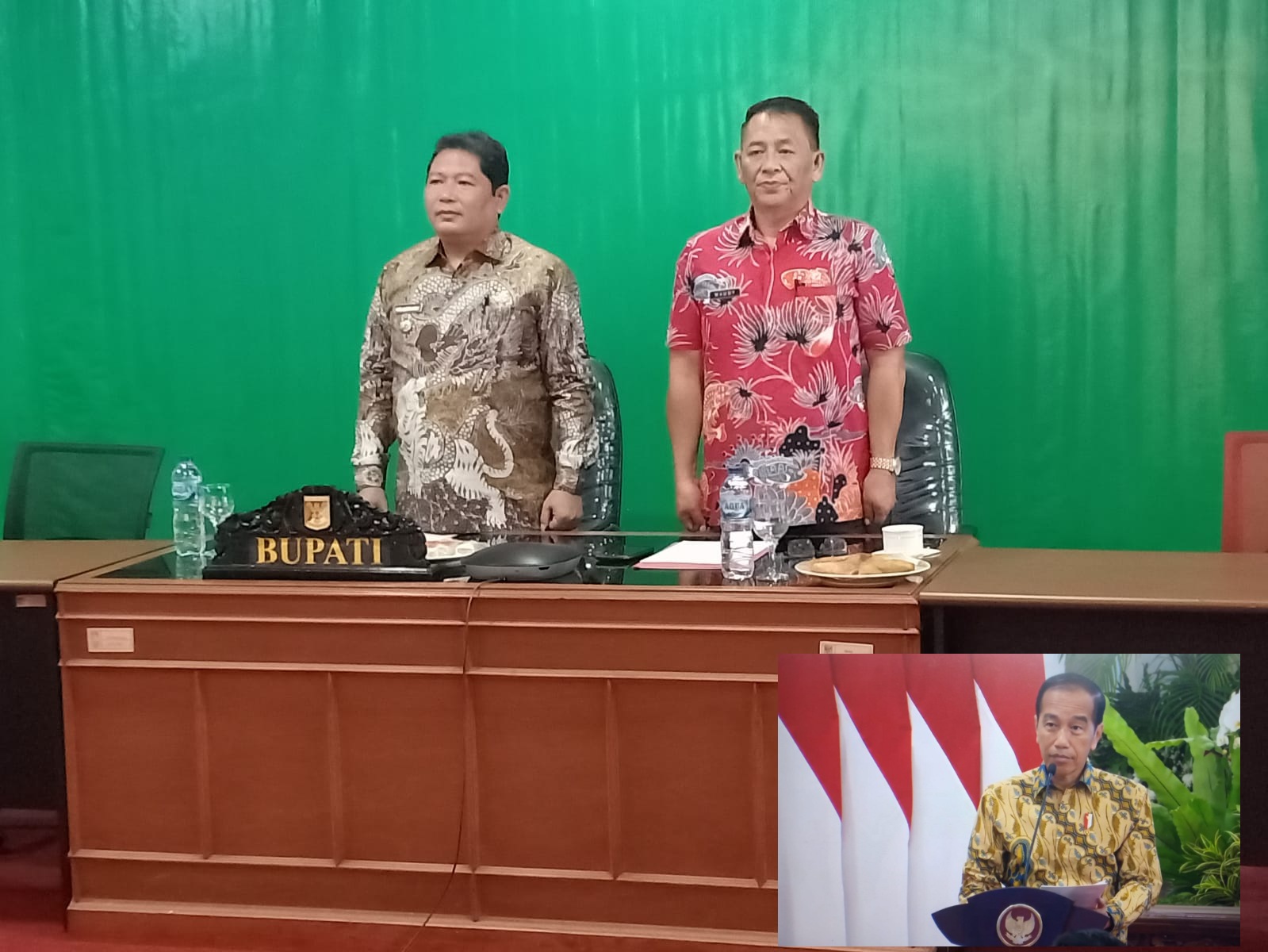 Digelar BPKP RI, Penjabat Bupati Jemmy Kumendong Ikuti Rakornas Pengawasan Intern Pemerintah Tahun 2024