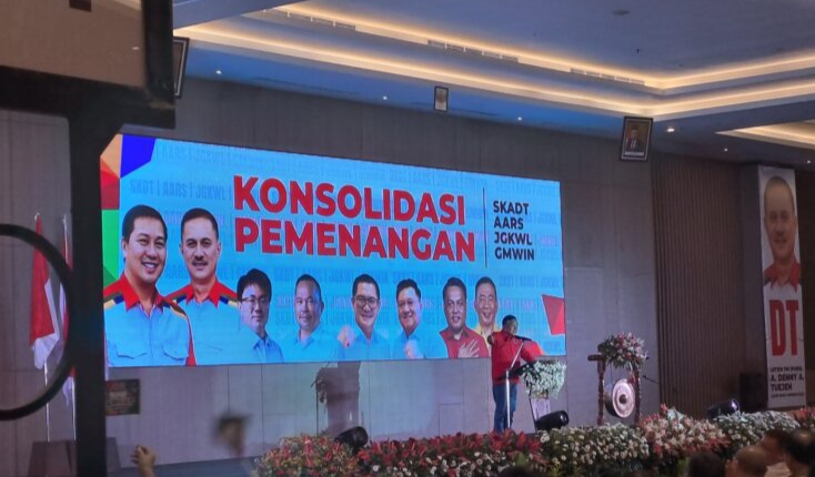 Konsolidasi Pemenangan, Olly: Gotong Royong PDIP Menang