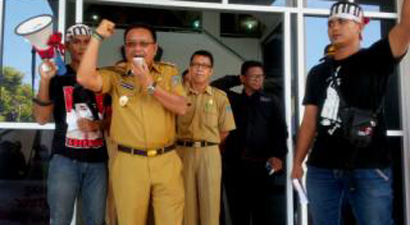 Kader GMNI �Sambangi� Pemkot Bitung