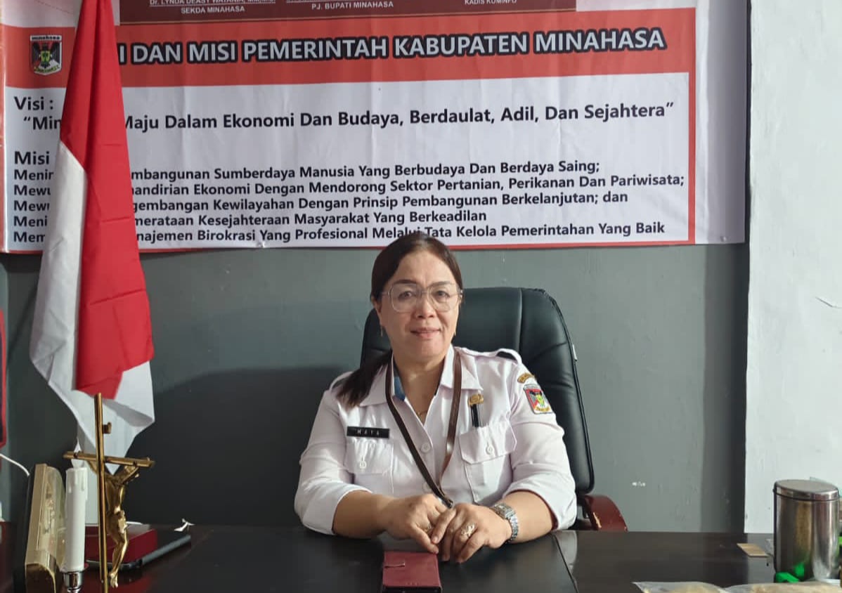 Pemkab Minahasa Melalui Kadis Kominfo Maya Kainde Imbau Waspada Akun WA Mengatasnamakan Kasi Intel Kejari 