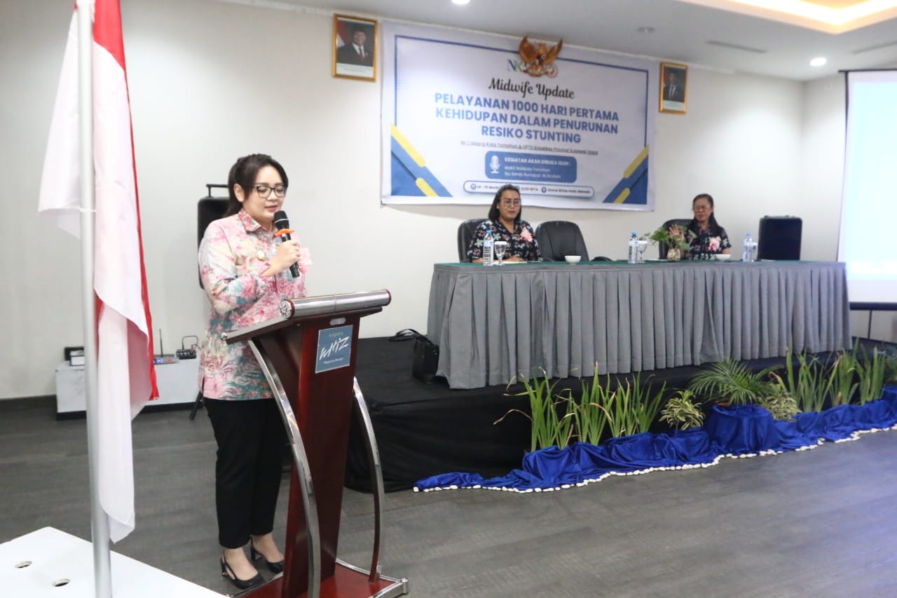 Bidan Tomohon Dibekali Soal Pencegahan ADB Ibu Hamil