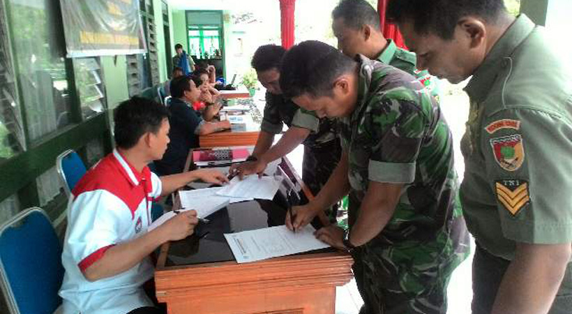 150 Personil Kodim 1302 Tes Narkoba